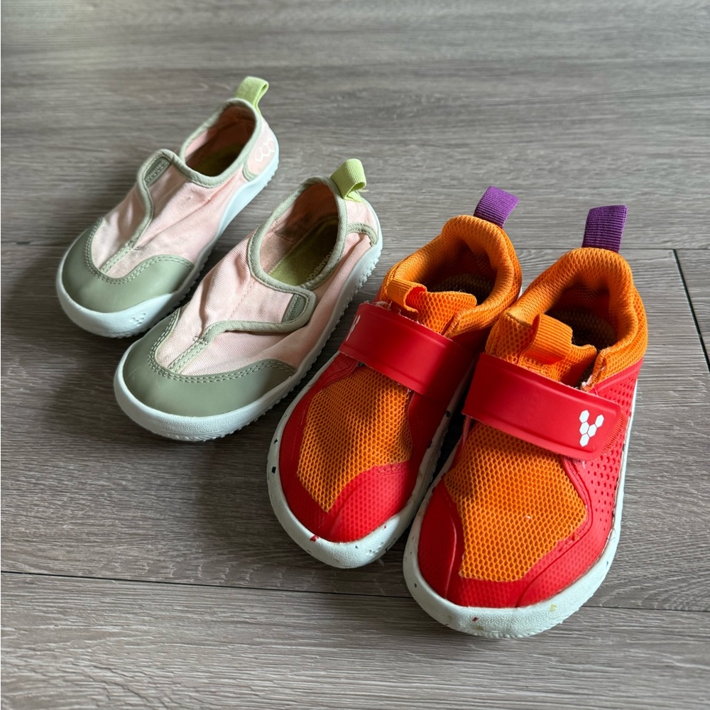 Vivo Barefoot Kids Sneakers - Pink, Green, Red, Orange